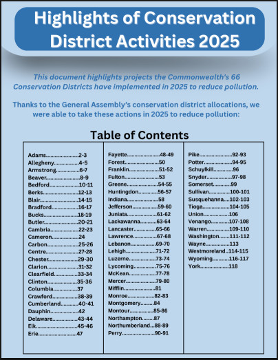 Conservation District Highlights